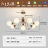 Lámpara de araña vintage estilo francés para sala de estar 2026 Nuevo modelo Frijol Mágico Lámpara de araña de alta gama para comedor Iluminación Zhongshan 731L