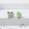 Acessórios de resina desenhos animados tridimensional mini pequeno animal mão diy creme cola caso de telefone móvel patch micro ornamentos de paisagem