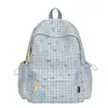 Nova Mochila para Alunos do Ensino Fundamental Meninas Ensino Médio Deslocamento Estudantes Universitários Grande Capacidade Mochila de Nicho ins Alta Aparência Bolsa de Ombro Duplo