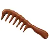 Pente de Massagem Meridianos Pente de Dentes Largos Penteador de Cabeça Pente para Alisar Cabelo Doméstico Terapia Capilar Pente de Dentes Grandes com Cabeça Redonda para Couro Cabeludo