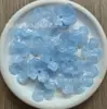Nuevo halo acrílico retro chino 25x 23 mm flor de tres pétalos DIY pasador de pelo antiguo accesorios para pendientes al por mayor