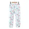 Pantalones de Gasa para Niños Verano Pantalones Estampados para Niños y Niñas Pantalones Sueltos para Casa Pantalones Anti-Mosquitos Algodón Puro para Niños