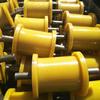 Fábrica de Shandong nylon hierro fundido acero fundido bola molida tinta rueda molida de hierro fundido rodillo de molido de nylon resistente al desgaste