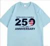 2026 Nuevo Casual Talla Europea Americana 250º Aniversario 250 Años - Camiseta Americana Día de la Independencia 1776