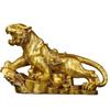 Figura de Tigre de Bronce para la Riqueza, Tigre del Dinero, Tigre en la Montaña, Decoración de Escritorio, Mascota del Año del Tigre, Tigre de Cobre