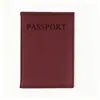 Capa de passaporte criativa em couro PU espessado, porta-passaporte de viagem, PU céu estrelado opcional, proteção essencial para documentos