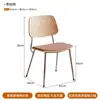 Mesas y Sillas Comerciales de Estilo Madera Natural Sencillo para Cafeterías, Tiendas de Té de Leche, Restaurantes de Comida Ligera y Juegos de Mesa y Sillas para Comedor Casual