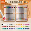 Marcador Acrílico de Color Verdadero Set de 60 Colores para Estudiantes DIY Bolígrafo para Graffiti que No se Corre Marcador de Pintura Acrílica Bolígrafo para Dibujo