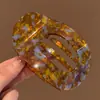 Pinza para el Cabello Sin Costuras Que No Daña el Cabello, Pinza de Garra de Paua de Alta Gama para Mujer, Elegante Pinza de Pato para Peinados Recogidos, Pasador