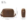Malun mão Crossbody Small Bag Masculino europeu e americano Bolsa de ombro retro Crazy Horse Leather Masculino couro genuíno impermeável bolsa de telefone móvel