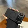 Adequado para iPhone 18 Pro Max Capa de Celular Magnética com Textura de Lichia Estilo Pele Apple 17 Cobertura Total Capa Protetora à Prova de Queda