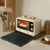 Prateleira Deslizante para Forno de Micro-ondas. a Superfície do Quadro é Retrátil, Economizando Espaço e Mais Conveniente. É Liso e Fácil de Limpar. Apenas Limpe