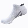Primavera nuevos calcetines de baloncesto para hombre calcetines deportivos a rayas tubo corto algodón absorbente de sudor para hombre Zhuji venta al por mayor