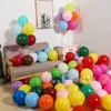 Balões Mate Transfronteiriços de 12 Polegadas 2,8g Balões Redondos de Látex Espessados Cor Macaron Decoração de Festa de Inauguração Montagem