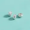 Prata Esterlina S925 Banhada a Prata Contas Espaçadoras Contas Espaçadoras Peixe Koi Flores Pequenas Contas Soltas Pérola Jade Cristal Acessórios para Pulseiras