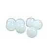 Contas Dispersas de Jade Contas Redondas Meio Furo Jade Natural Xinjiang Jade Seda Dourada Contas Dispersas Meio Furo Contas de Jade Branco Brincos