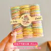 Diademas Elásticas Infantiles para Bebés, Gomas de Pelo de Alta Elasticidad para Niñas, Anillos Pequeños para el Pulgar