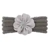 Nueva Diadema de Hilo con Cabeza de Flor de Cerilla Estilo Europeo y Americano, Accesorio para el Cabello para Bebés, Diadema Versátil, Diadema Cálida para Niños, Tocado de Ala Ancha