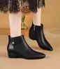 Nueva colección otoño/invierno 2026: botines para mujer con suelas antideslizantes, forro suave y forro polar para abrigar, casuales, elegantes y versátiles, perfectos como botas tipo Martin