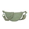 Bolso de Hombro Estilo Japonés Bolso Otoño Mujer 2025 Nuevo Bolso Cruzado Bolso de Axila Ruiying Bolso de Media Luna Moda Bolso Dumpling