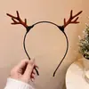 Pinzas para el Cabello de Navidad Diademas Pinzas para Niñas Fiesta Ambiente de Adulto Diademas Lindas Pinzas para el Cabello de Cuernos Accesorios