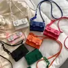 Moda Urbana Color Contrastante de Moda Bolso Nuevo para Mujer 2022 Moda Bolso Cambridge Degradado Hombro Único Cruzado Pequeño Cuadrado