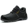 Zapatos de Protección Laboral Transpirables de Primavera y Otoño Transfronterizos, Zapatos de Seguridad Unisex, Antiaplastastamiento, Antipenetración, Resistentes al Aceite, Suministro Directo del Fabricante