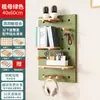 Tablero de clavijas de madera maciza Estante personalizado montado en la pared Estante divisor decorativo Estante de almacenamiento Estantería de madera Partición de pared
