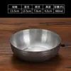 304 Aço Inoxidável Retro Tigela de Arroz Estilo Japonês Antigo Tempero Tigela Prato de Molho Restaurante Tigela de Sopa Tigela Pequena