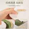 Espejo de Maquillaje Plegable de Cuero PU Portátil Espejo de Princesa para Dormitorio de Estudiante Espejo de Tocador de Escritorio Modelo de Alta Gama con Patrón de Cocodrilo