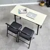 Mesa Dobrável, Mesa de Treinamento Portátil Multifuncional para Exterior, Mesa Retangular Longa, Simples Mesa Retangular para Estudo, Conferência e Escritório