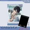 Lluvia en la Serie Primavera del Cielo Polaroid Qin Ce Xia Yi Zhi Xiao Shen Xing Hui Qiu Yu Colección de Mercancía Decoración de Tarjeta Pequeña