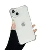 Capa Anti-Queda com Airbag nos Quatro Cantos para Celular Apple 16Pro iphone15 Transparente 14 Capa Protetora Premium de TPU