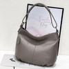 Bolso Tote de Lujo para Mujer de Cuero Genuino, Bolso de Primera Capa de Piel de Vaca, Bolso de Mamá, Bolso de Hombro, Bolso Cruzado, Bolso de Mano Versátil para Mujer
