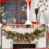 Colgantes de decoración navideña, guirnaldas de bastón de caramelo, decoraciones festivas, decoraciones para fiestas en interiores y exteriores