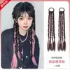 Trenzas para Peluca, Grupo de Chicas Dulces y Geniales, Trenzas de Boxeadora, Trenzas de Espiga Naturales, Doble Cola de Caballo, Cabello Humano Simulado, Trenzas de Vitalidad