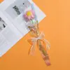Buquê de Varetas de Torção Única Estilo Novo Transfronteiriço, Girassol Flor Eterna Moderno e Versátil, Presente para Festa de Feriado, Flor Presente
