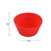 Molde de silicona para muffins, molde redondo para pastel, molde de silicona para pudín, molde redondo para pastel, molde para tarta de huevo