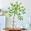 Flores, Decoraciones de Flores Artificiales, Plantas Verdes Biónicas, Plantas Falsas, Plantas en Maceta, Decoraciones para Mesa de Comedor de Sala de Estar Interior, Decoraciones Florales