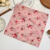 Pañuelo de mano fino absorbente de sudor de 34 cm para mujer, estilo antiguo nostálgico, estilo retro, algodón puro, nuevo pañuelo de mano para secar el sudor estilo Chinoiserie