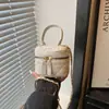 Bolso de Cubo Portátil 2026 Nuevo Modelo Diseño de Nicho Bolso Bandolera con Cadena Bolso Casual Lindo de Moda para Mujer