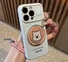 Funda de teléfono para cachorro West Highland adecuada para Apple 17 Pro Max, iPhone 16, Huawei, con ventana en forma de corazón funda suave