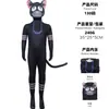 Traje de Cosplay de Gato Negro para Halloween Transfronterizo 99 Noches en el Bosque Mono Infantil 99 Noches en el Bosque