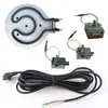 Un Juego Completo de Accesorios de Pistola de Pegamento Caliente, Máquina de Soldadura de Plástico, Mango de Placa Caliente, Cable de Control de Temperatura de Interruptor, Placa Caliente, Máquina de Capacidad de Calor, Cabezal de Molde