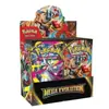 Carta Pokémon Pokémon Mega Evolução Caixa Surpresa Vmax Pacote de Cartas Pokémon Mega Evolução