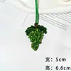 Série Desenho Animado de Novos Legumes e Frutas Tecido com Contas Patch Pingente Acessórios para Roupas Decoração de Bolsa Pingente Chaveiro