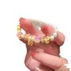 "Jardín de Monet" Pulsera de Perlas Mariposa Púrpura para Mujer Exquisita Nicho Personalidad Nuevo Estilo Chino Pulsera Dulce