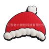 Navidad Pvc Caucho Suave Dibujos Animados Zueco Charms para Zapatos Hebilla de Zapato Accesorios DIY Transfronterizo En Stock Múltiples Colores Disponibles