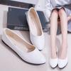 Zapatos de Salón Individuales para Mujer Estilo Coreano 2026, Punta Fina, Color Caramelo, Tacón Bajo, Zapatos de Charol para Mujer, Zapatos de Maternidad, Zapatos de Trabajo, Zapatos de Mujer de Moda