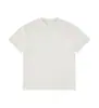 Camiseta Gola Careca Manga Curta Ombro Caído Edição FOG Cor Pesada 275g Solta Simples Moda Joker Estilo Igual Masculino e Feminino